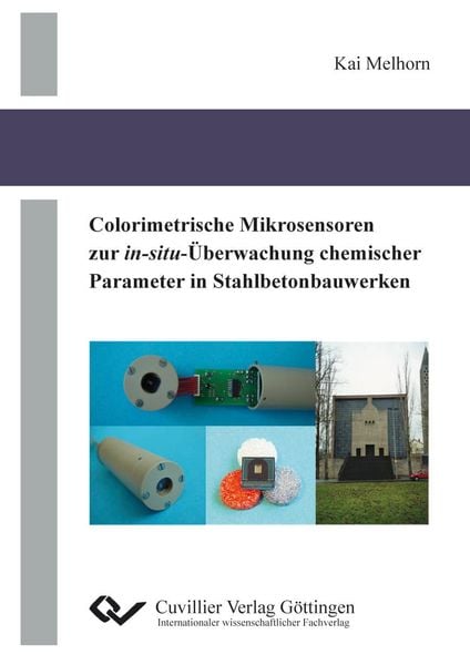 Produktbild: Colorimetrische Mikrosensoren zur in-situ-&Uuml;berwachung chemischer Parameter in Stahlbetonbauwerken