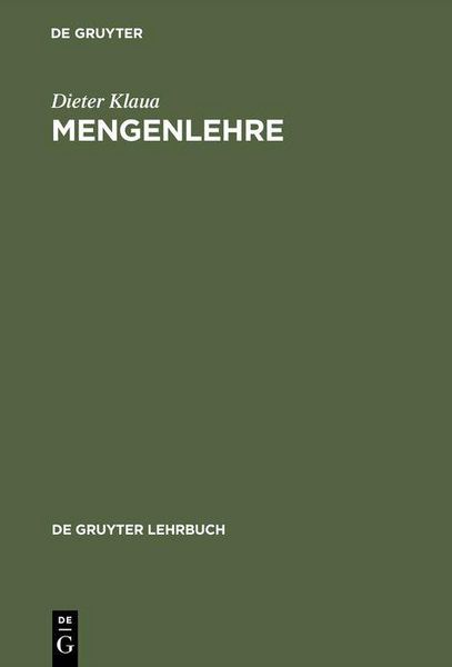 Produktbild: Mengenlehre