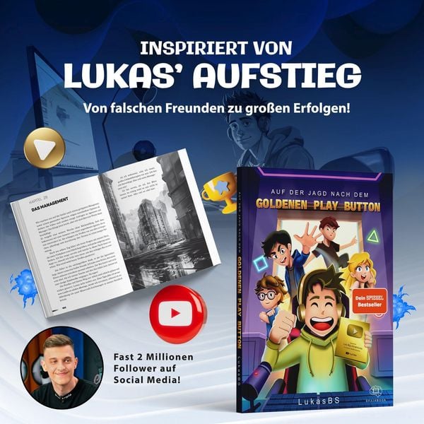 Produktbild: Auf der Jagd nach dem goldenen Play Button