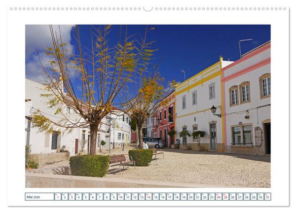 Produktbild: Portugal. Die Algarve zwischen Faro und Castro Marim (hochwertiger Premium Wandkalender 2026 DIN A2 quer), Kunstdruck in Hochglanz