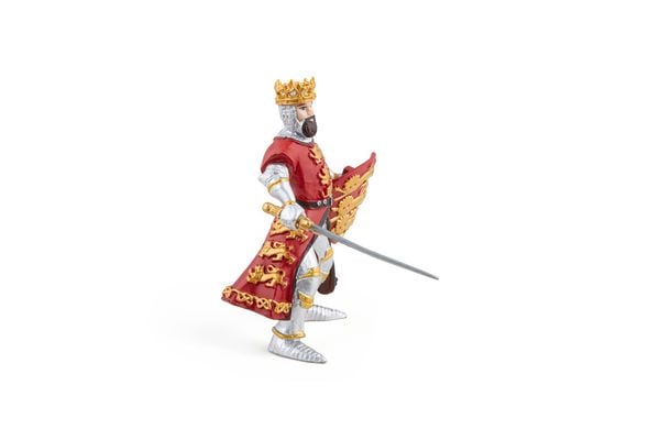 Produktbild: Spielfigur Richard L&ouml;wenherz rot 8cm
