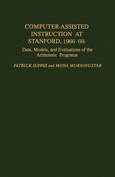 Produktbild: Computer-Assisted Instruction at Stanford, 1966-68