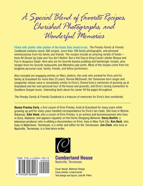 Produktbild: The Presley Family & Friends Cookbook