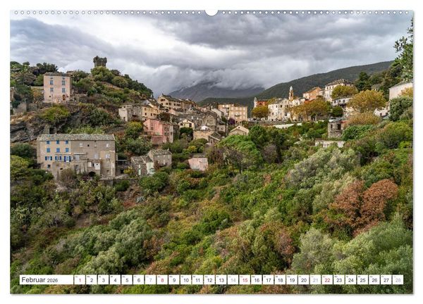 Produktbild: Korsika - Bastia und das Cap Corse (Wandkalender 2026 DIN A2 quer), CALVENDO Monatskalender