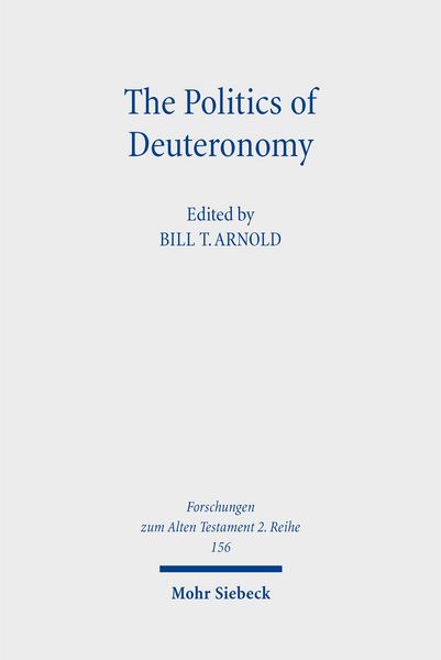Produktbild: The Politics of Deuteronomy