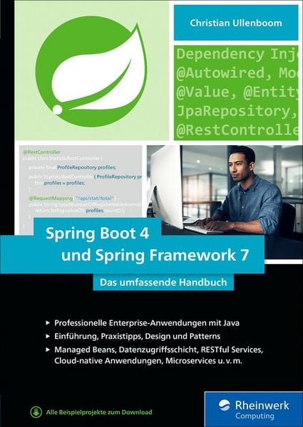 Produktbild: Spring Boot 4 und Spring Framework 7