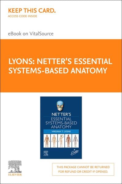 Produktbild: Netter's Essential Systems-Based Anatomy