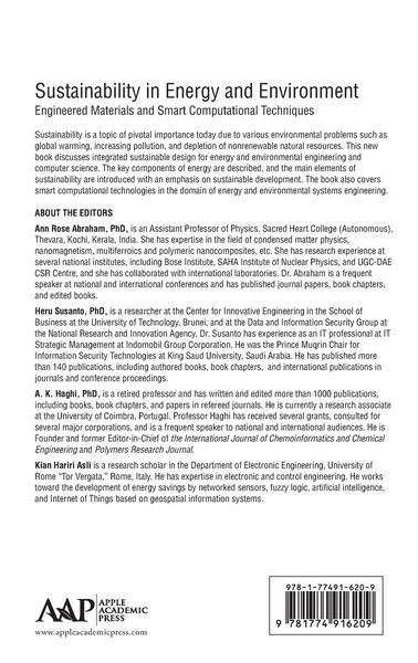 Produktbild: Sustainability in Energy and Environment