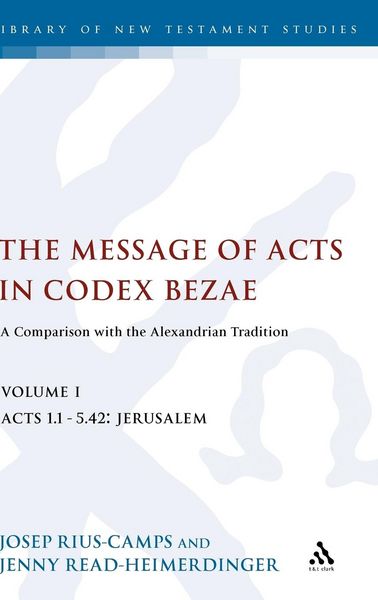 Produktbild: The Message of Acts in Codex Bezae