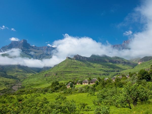 Produktbild: CALVENDO Puzzle Amphitheater Drakensberg im Royal Natal-Nationalpark | 1000 Teile Lege-Gr&ouml;&szlig;e 64x48cm Foto-Puzzle f&uuml;r gl&uuml;ckliche Stunden