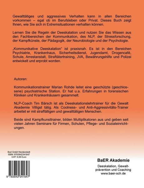 Kommunikative Deeskalation