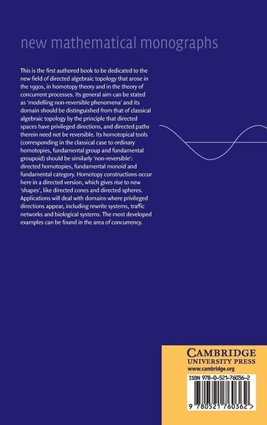 Produktbild: Directed Alegebraic Topology