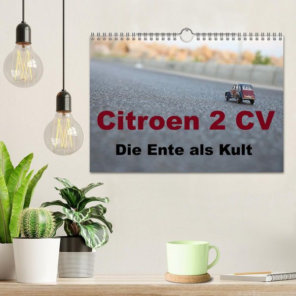 Produktbild: Citroen 2 CV Kult um die Ente (Wandkalender 2025 DIN A4 quer), CALVENDO Monatskalender