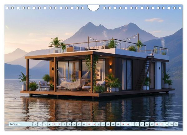 Produktbild: Sanft treibende Urlaubstr&auml;ume (Wandkalender 2027 DIN A4 quer), CALVENDO Monatskalender