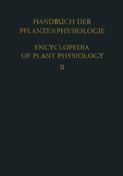 Produktbild: Allgemeine Physiologie der Pflanzenzelle / General Physiology of the Plant Cell