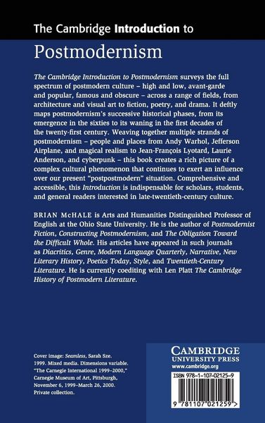 Produktbild: The Cambridge Introduction to Postmodernism