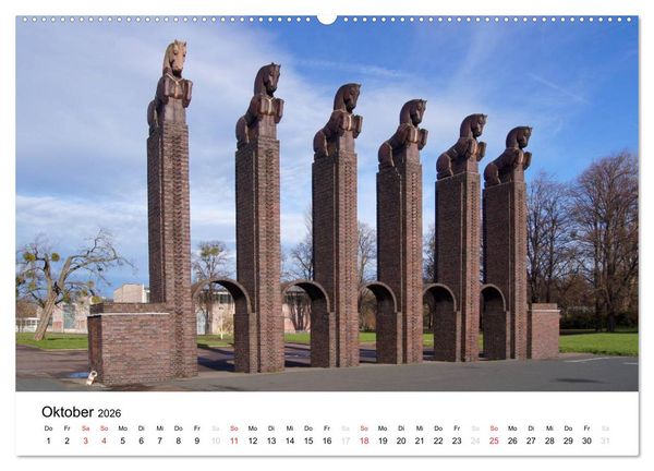 Produktbild: Mein Magdeburg 2026 (hochwertiger Premium Wandkalender 2026 DIN A2 quer), Kunstdruck in Hochglanz