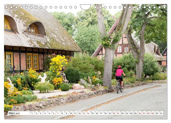 Produktbild: Radland Deutschland - Mecklenburgische Seenplatte (Wandkalender 2027 DIN A4 quer), CALVENDO Monatskalender