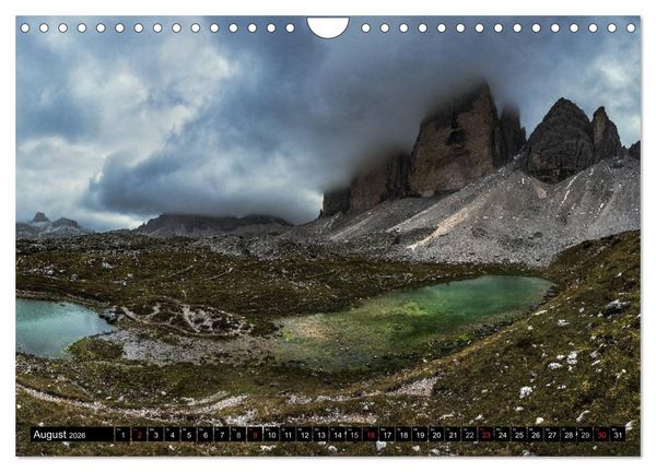 Produktbild: Dolomiten - S&uuml;dtirol (Wandkalender 2026 DIN A4 quer), CALVENDO Monatskalender