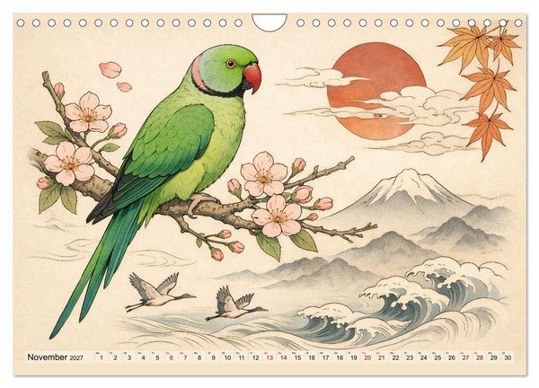 Produktbild: Ein Jahr voller fern&ouml;stlicher Magie (Wandkalender 2027 DIN A4 quer), CALVENDO Monatskalender