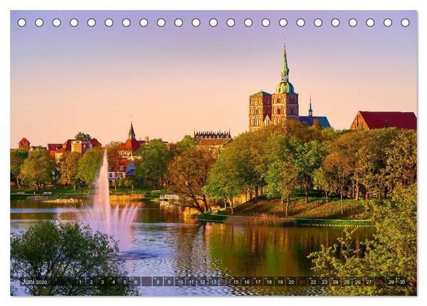 Produktbild: Sch&ouml;ne Ostsee - Impressionen &uuml;bers Jahr (Tischkalender 2026 DIN A5 quer), CALVENDO Monatskalender