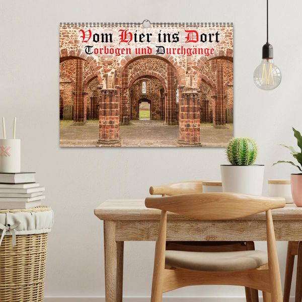Produktbild: Vom Hier ins Dort - Torb&ouml;gen und Durchg&auml;nge (Wandkalender 2026 DIN A3 quer), CALVENDO Monatskalender