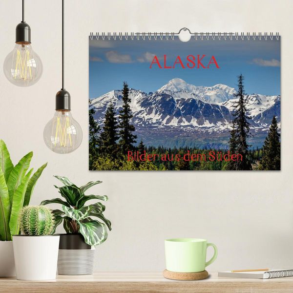 Produktbild: ALASKA - Bilder aus dem S&uuml;den (Wandkalender 2026 DIN A4 quer), CALVENDO Monatskalender
