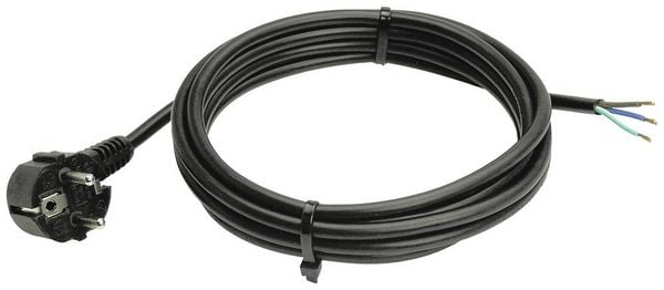 Produktbild: AS Schwabe 70839 Strom Anschlusskabel Schwarz 2m