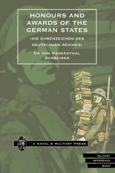 Produktbild: Honours and Awards of the German States.(Die Ehrenzeichen Des Deutschen Reiches)