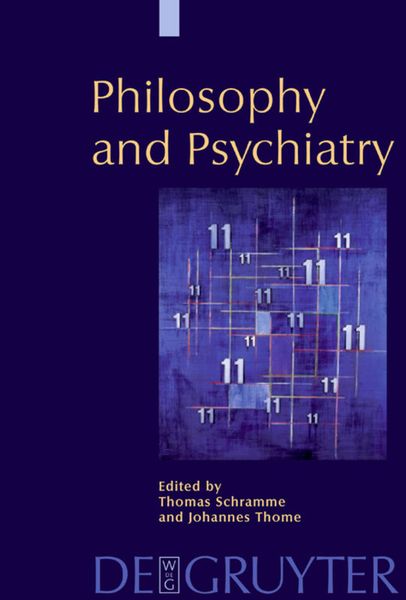 Produktbild: Philosophy and Psychiatry