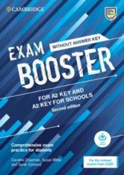 Produktbild: Exam Booster for A2 Key and A2 Key for Schools Without Answer Key with Audio for the Revised 2020 Exams
