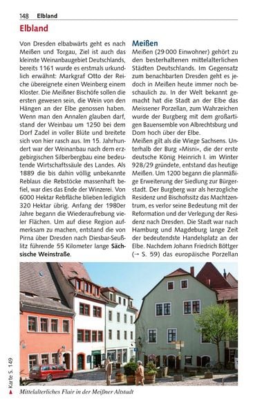 Produktbild: TRESCHER Reisef&uuml;hrer Sachsen