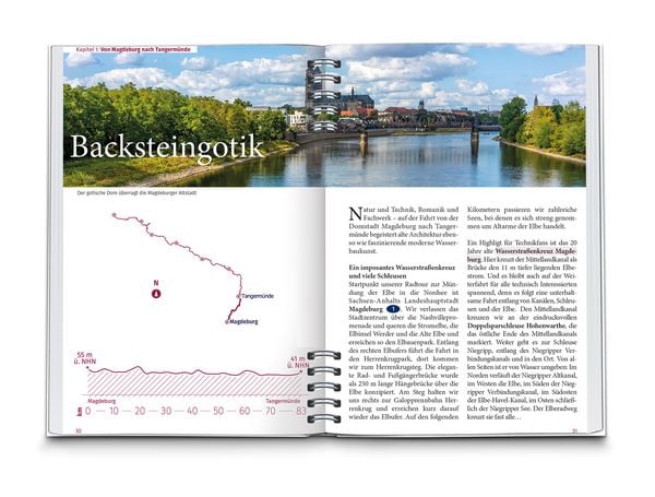 Produktbild: KOMPASS Radreisef&uuml;hrer Elberadweg, Von Magdeburg nach Cuxhaven