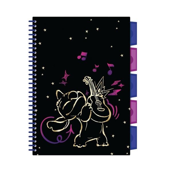 Produktbild: CoolPack Notizbuch Disney Stitch gold Design 3 DIN A5