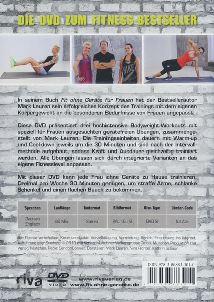Produktbild: Fit ohne Ger&auml;te f&uuml;r Frauen