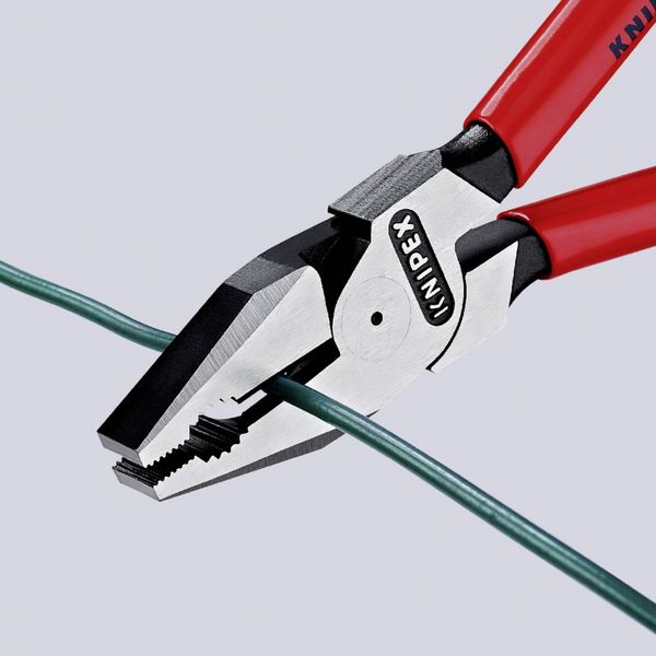 Produktbild: Knipex 02 02 180 Werkstatt Kraft-Kombizange 180mm DIN ISO 5746