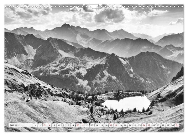 Produktbild: Traumhafte Allg&auml;uer Alpen (Wandkalender 2027 DIN A3 quer), CALVENDO Monatskalender