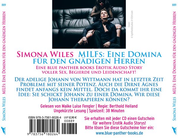 Produktbild: MILFs: Eine Domina für den gnädigen Herren | Erotik Audio Story | Erotisches Hörbuch Audio-CD