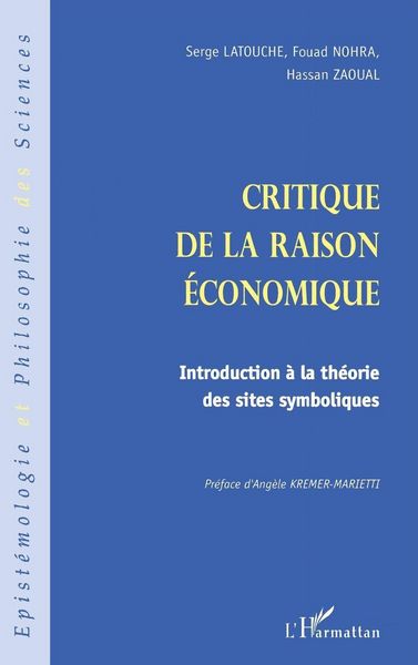 Produktbild: CRITIQUE DE LA RAISON &Eacute;CONOMIQUE
