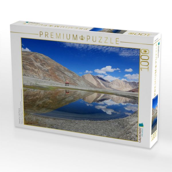 Produktbild: CALVENDO Puzzle Pangong Tso / Lake Pangong | 1000 Teile Lege-Gr&ouml;&szlig;e 64x48cm Foto-Puzzle f&uuml;r gl&uuml;ckliche Stunden