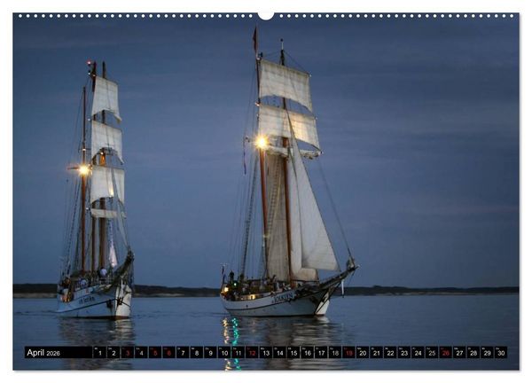 Produktbild: Hanse Sail (Wandkalender 2026 DIN A2 quer), CALVENDO Monatskalender
