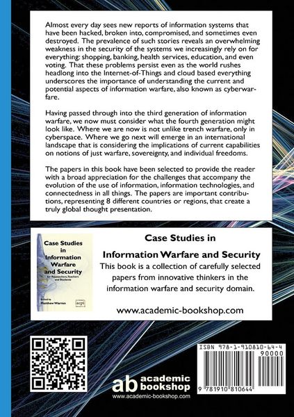 Produktbild: Leading Issues in Cyber Warfare and Security