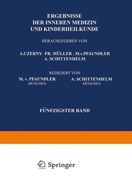 Produktbild: Ergebnisse der Inneren Medizin und Kinderheilkunde