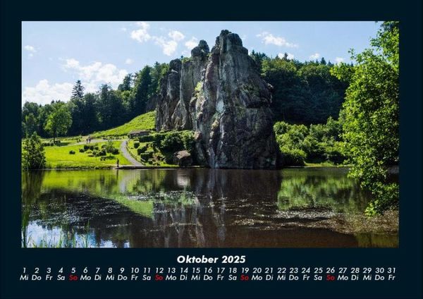 Produktbild: Die Seen der Erde 2025 Fotokalender DIN A4