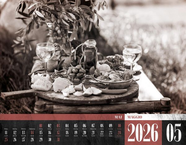 Produktbild: La Dolce Vita Kalender 2026 | Italienische Lebensart