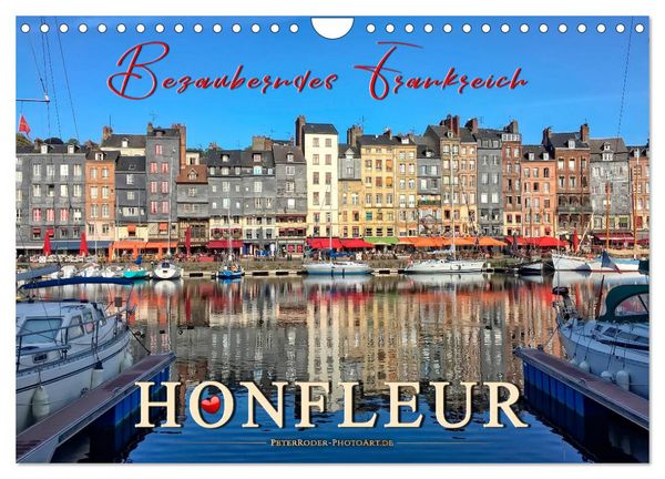 Produktbild: Honfleur - Bezauberndes Frankreich (Wandkalender 2026 DIN A4 quer), CALVENDO Monatskalender