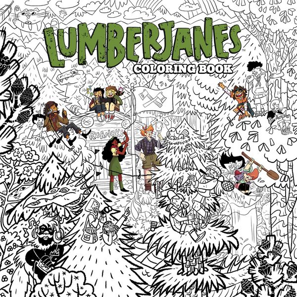 Produktbild: Lumberjanes Coloring Book