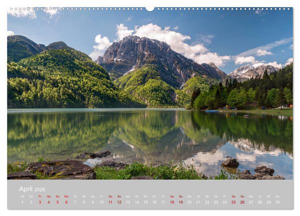 Produktbild: Die Julischen Alpen (hochwertiger Premium Wandkalender 2026 DIN A2 quer), Kunstdruck in Hochglanz