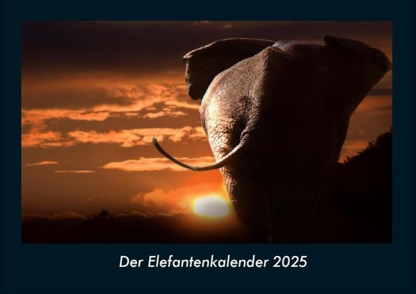 Produktbild: Der Elefantenkalender 2025 Fotokalender DIN A4