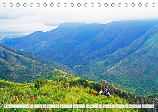 Produktbild: S&uuml;dindien - Naturparadies in den Bergen (Tischkalender 2022 DIN A5 quer)